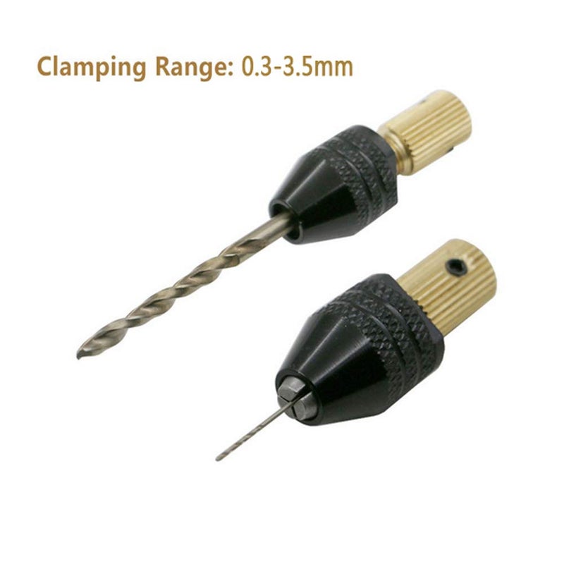 Rongon Power Drill Chucks 3.17mm Impact Drill Adapter Keyless Drill Chuck Kits High Quality Electric Drill Bit Collet Power Diy Tools Mechanics Gift For Machinist - Image 5
